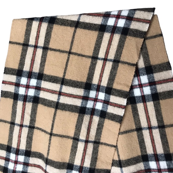 100% Edinburgh Lambswool Plaid Scarf Tartan Wrap Made in Scotland Knit - Picture 3 of 7